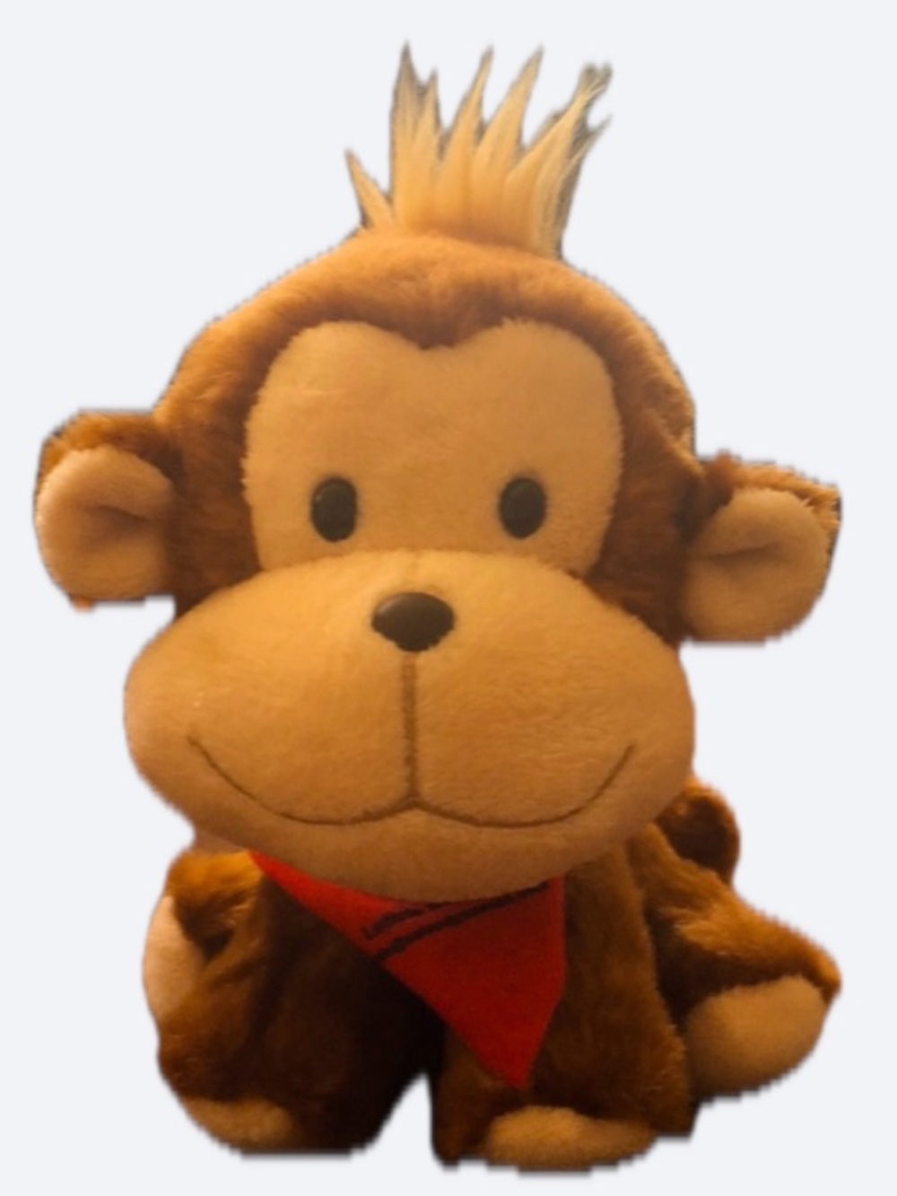 Aurora Plush Monkey - Brown & White Chimpanzee